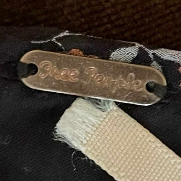 Free People Floral Mini Dress with Shirred Elastic Front - Picture 9 of 11